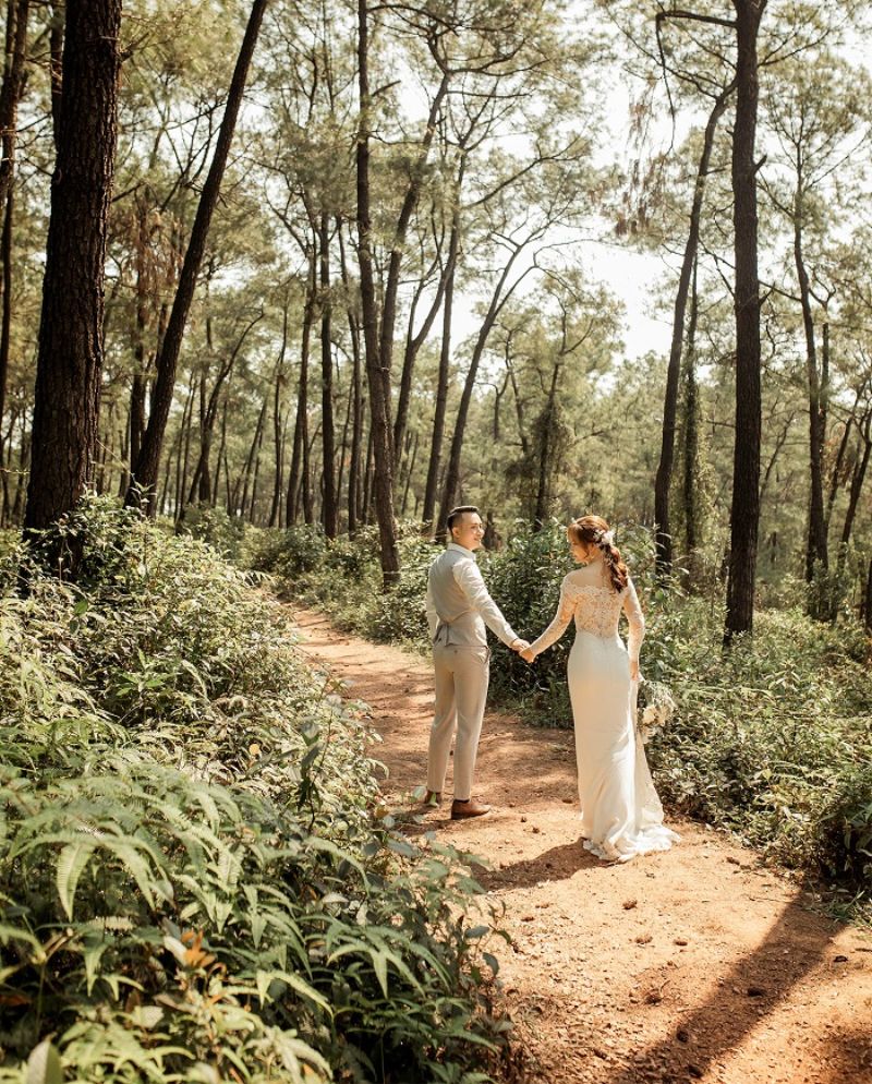 Chỗ nào chụp ảnh cưới đẹp trong khu rừng