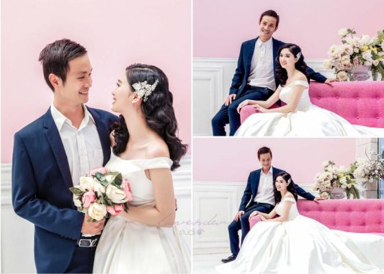 chụp ảnh quay phim đám cưới nhiều khung hình đẹp